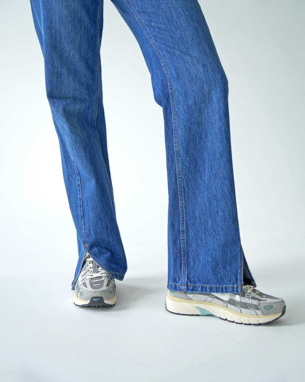 Womens Light Blue Denim Pants