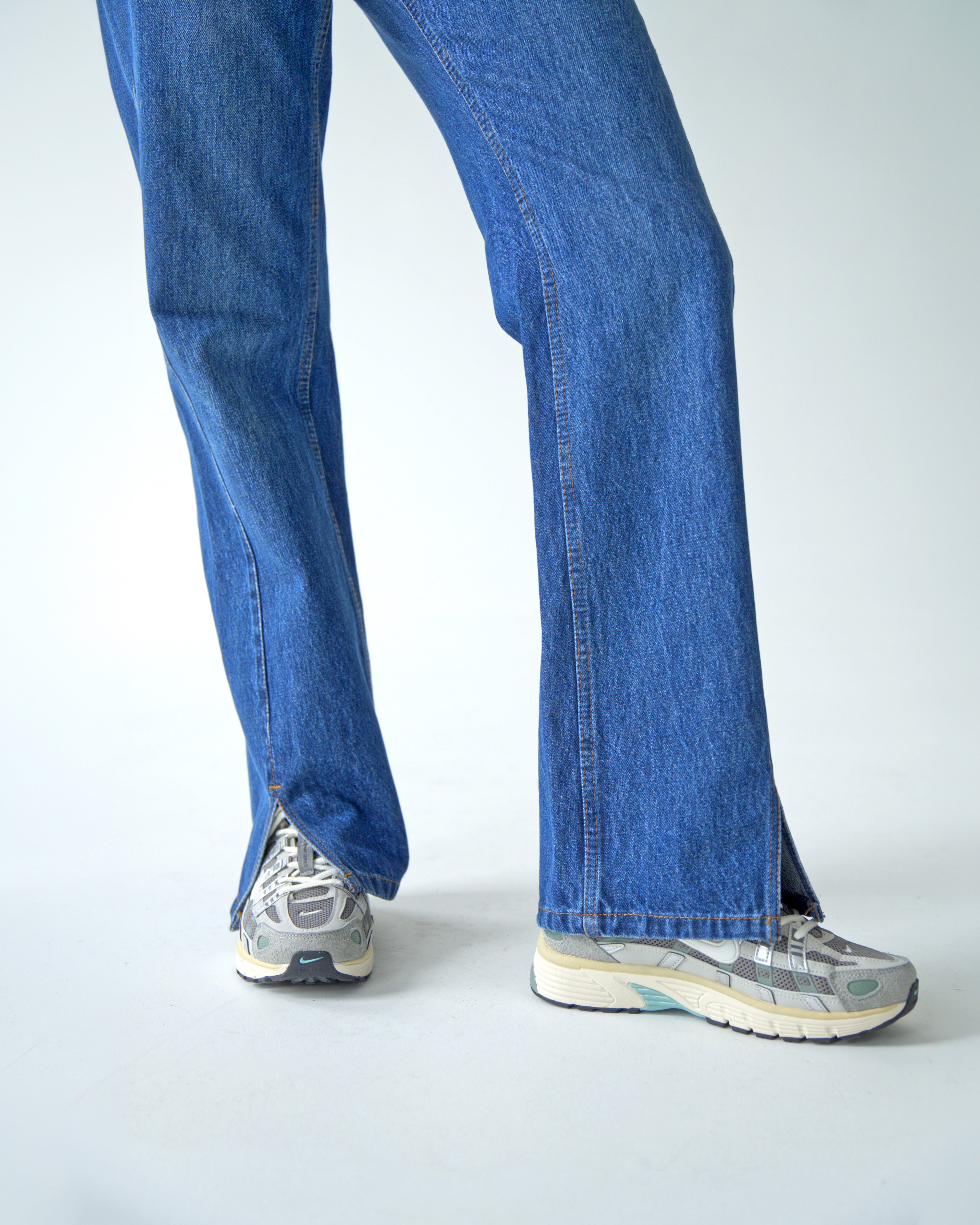 Womens Light Blue Denim Pants