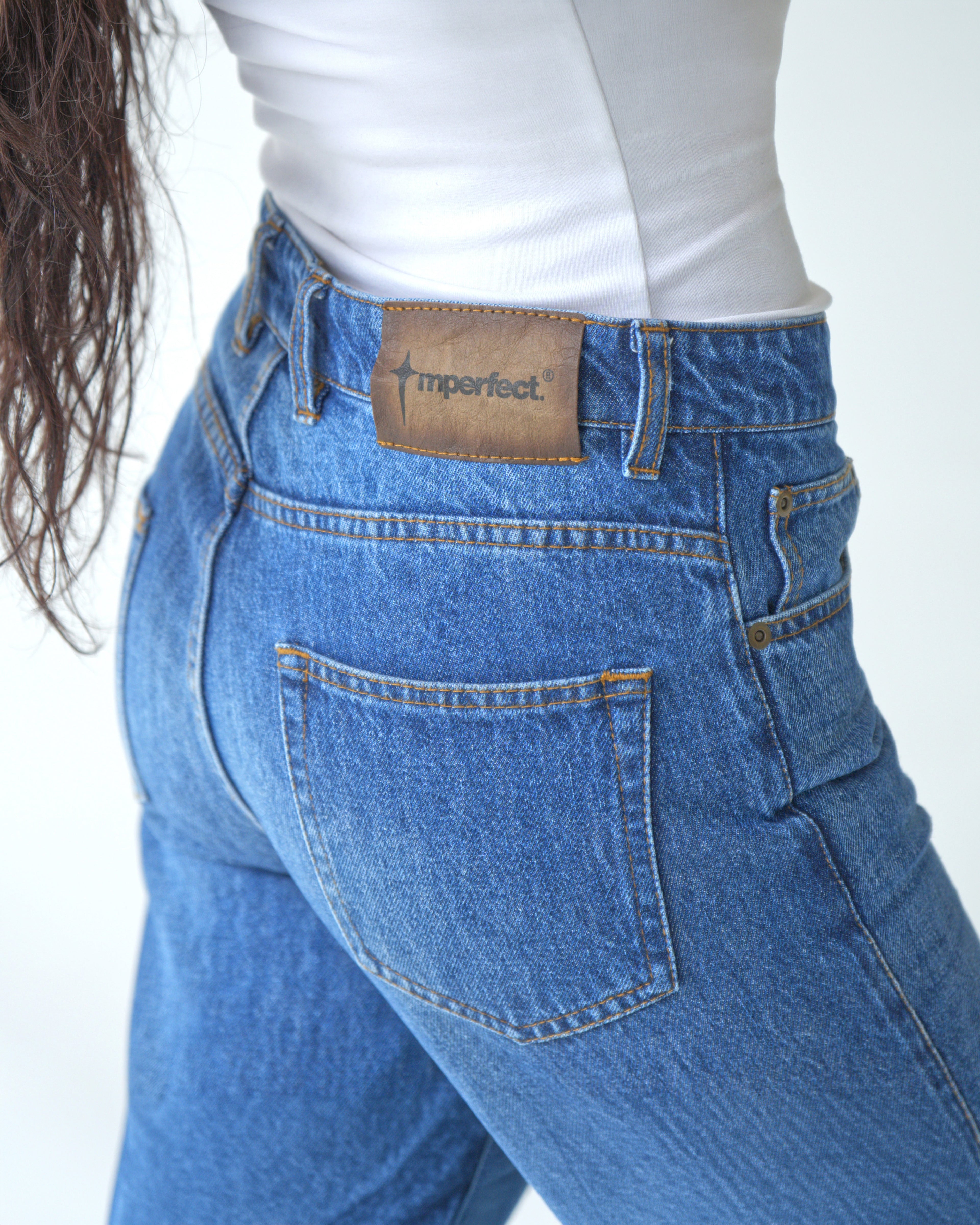 Womens Light Blue Denim Pants