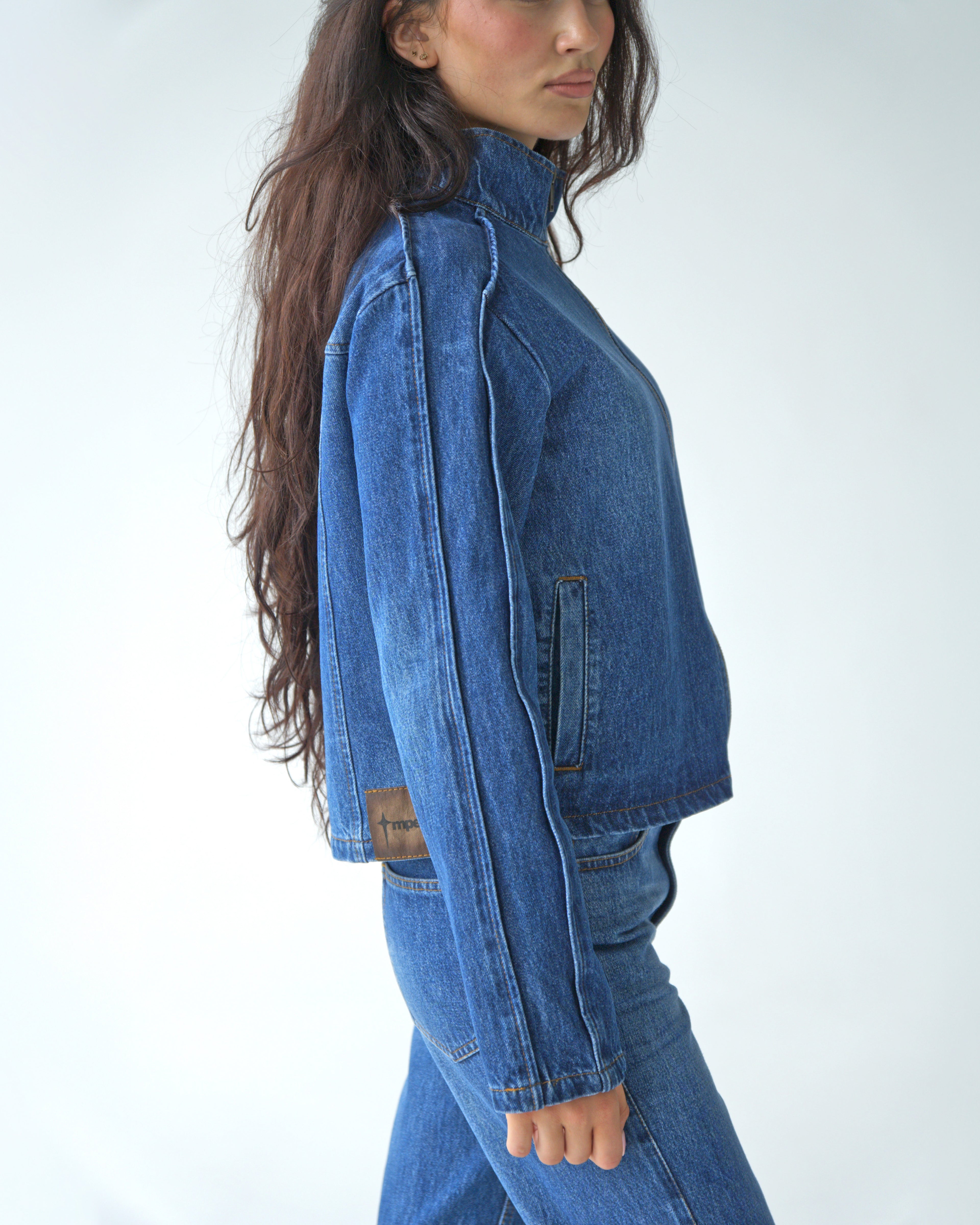 Womens Light Blue Denim Jacket