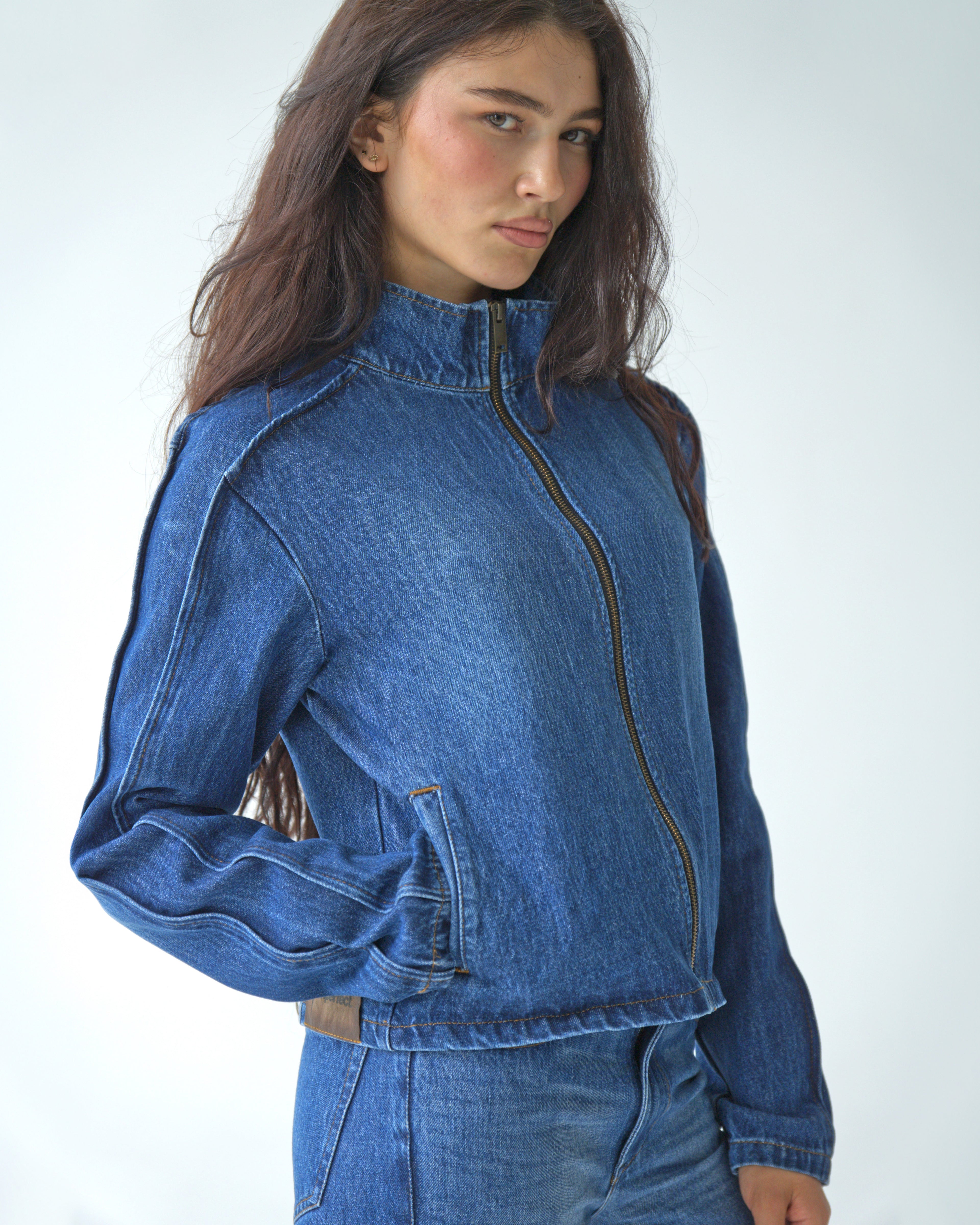 Womens Light Blue Denim Jacket
