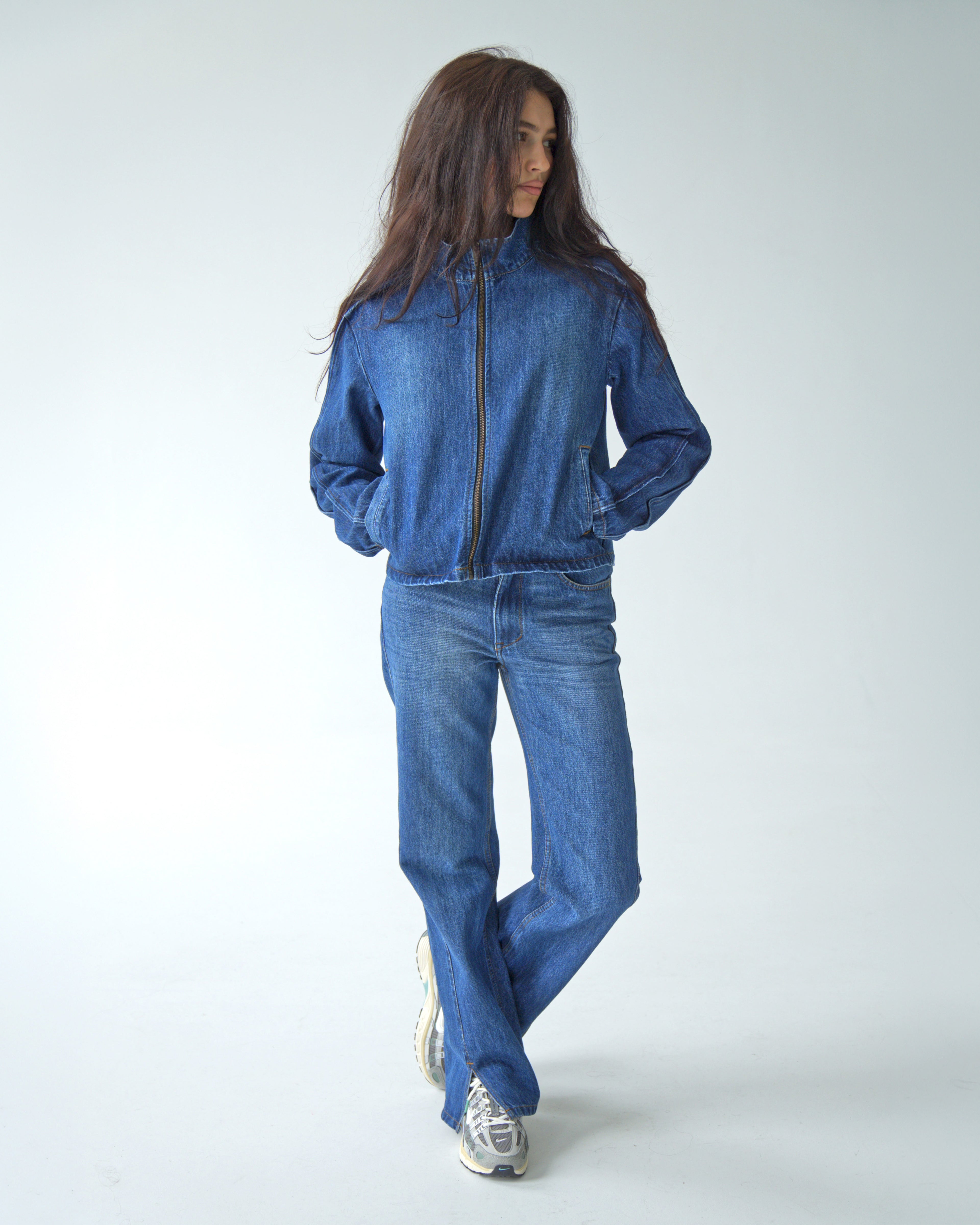Womens Light Blue Denim Jacket