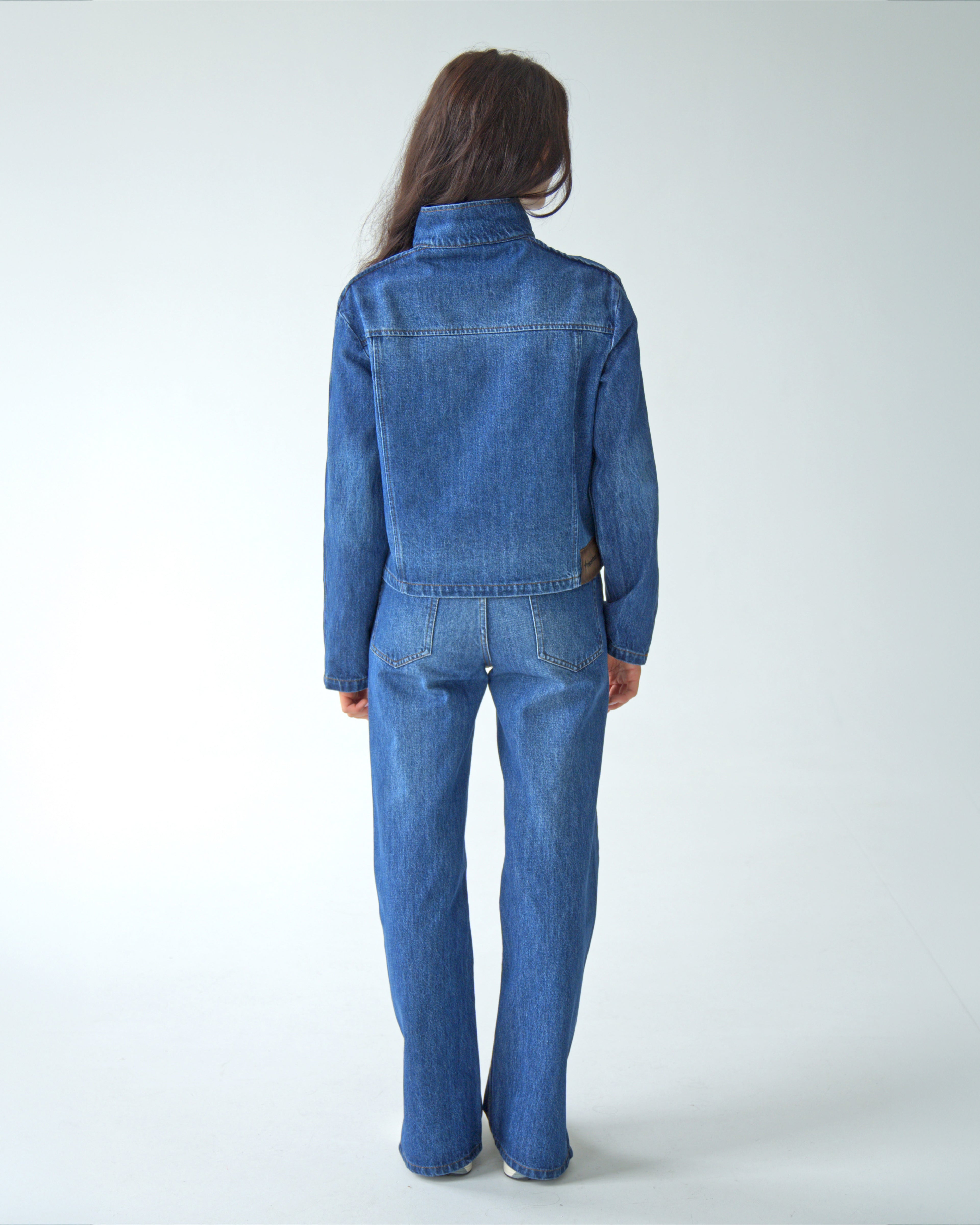Womens Light Blue Denim Pants