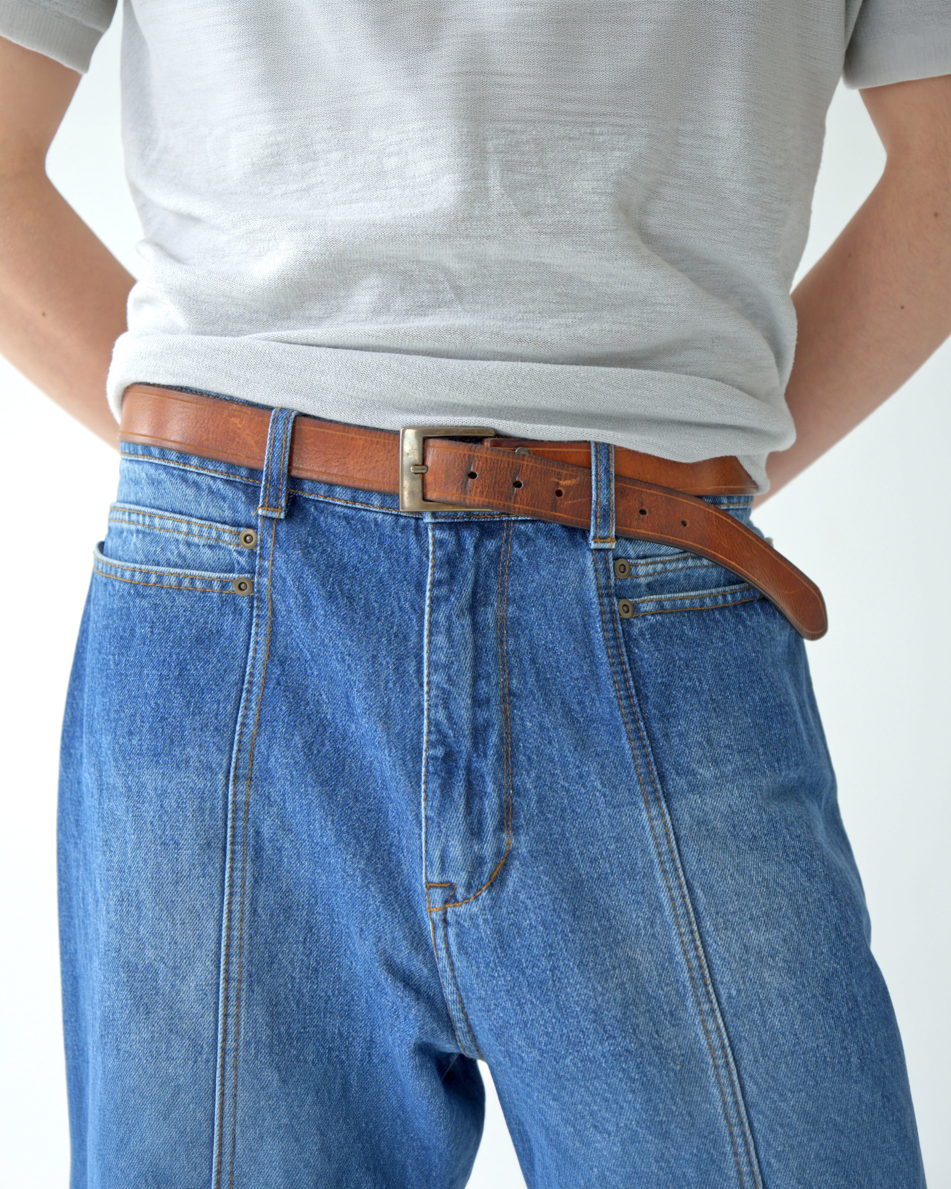 Mens Light Blue Denim Pants