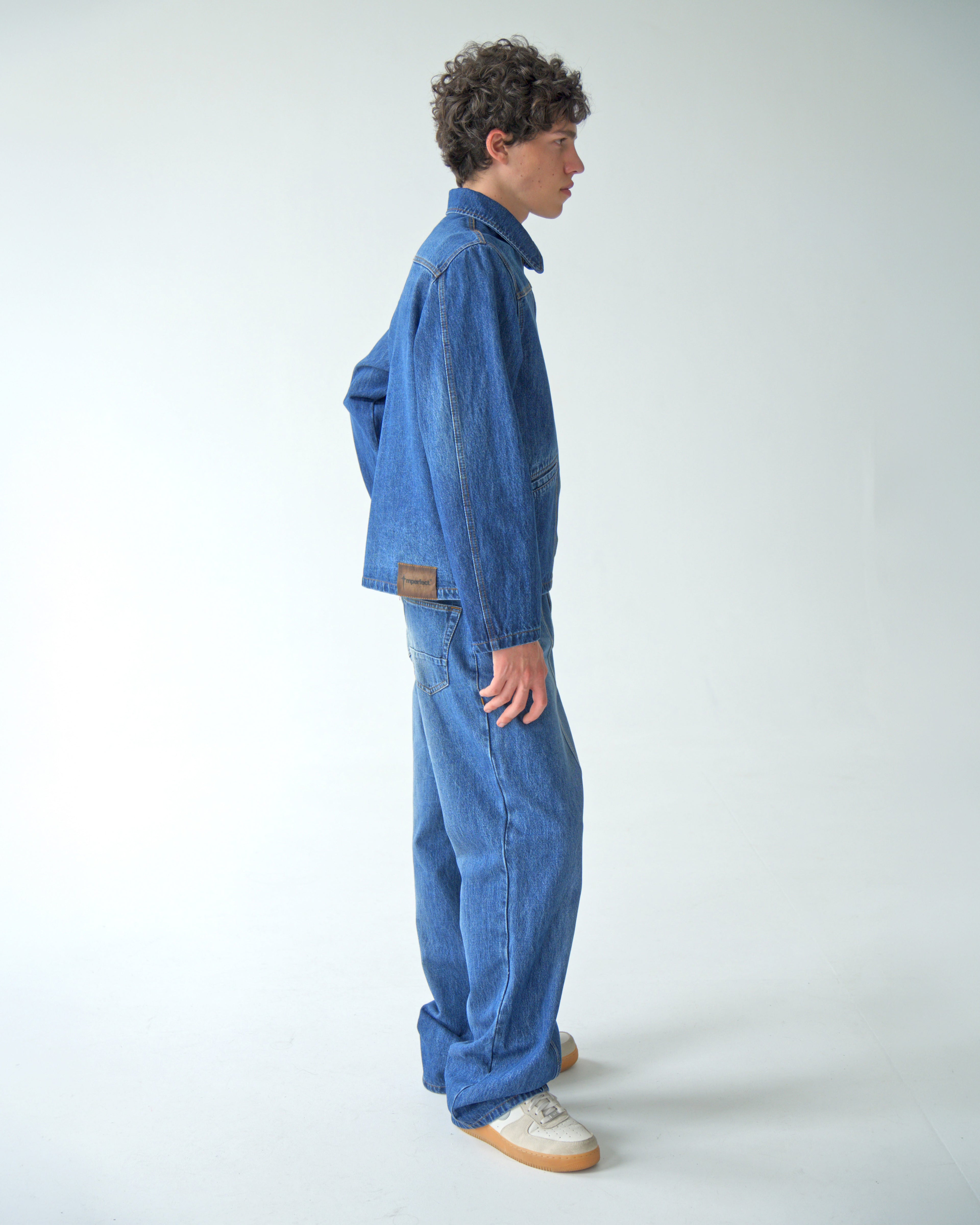Mens Light Blue Denim Jacket