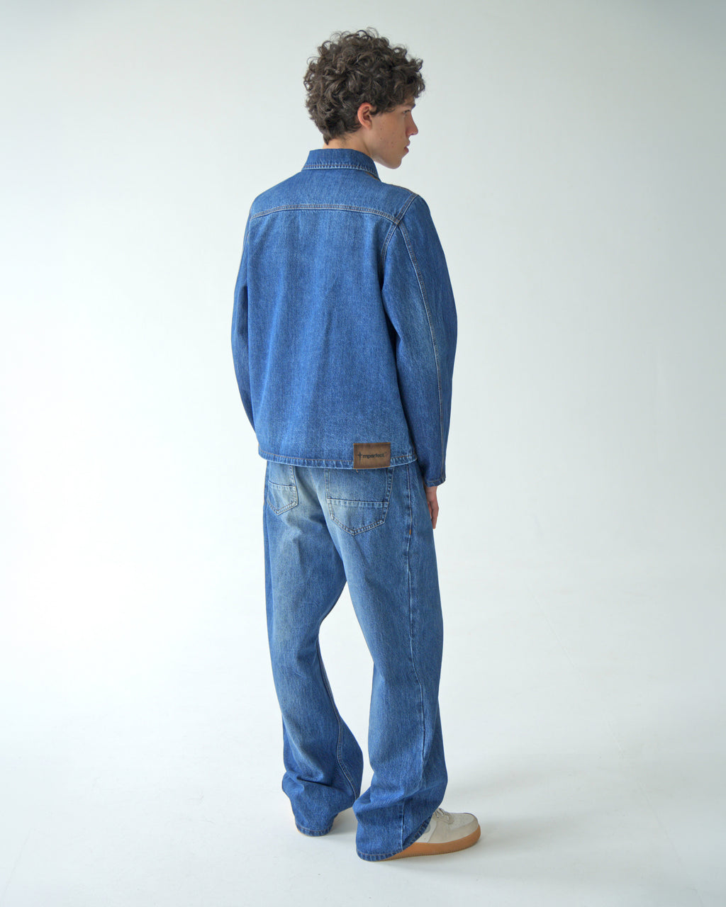 Mens Light Blue Denim Pants
